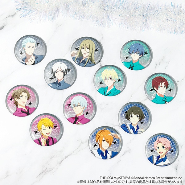 アイドルマスター SideM グリッター缶バッジ／天峰秀 サマーマーケット