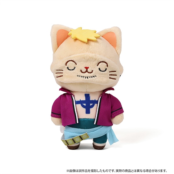 ONE PIECE withCATアイマスク付きぬいぐるみキーホルダー／マルコ