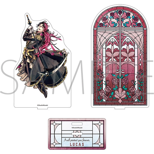 悪魔執事と黒い猫 アクリルスタンド／3rd Anniversary ルカス: キャラ