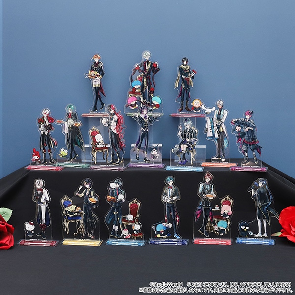 悪魔執事と黒い猫 アクリルスタンド ルカス×ポチャッコ 悪魔執事と黒い