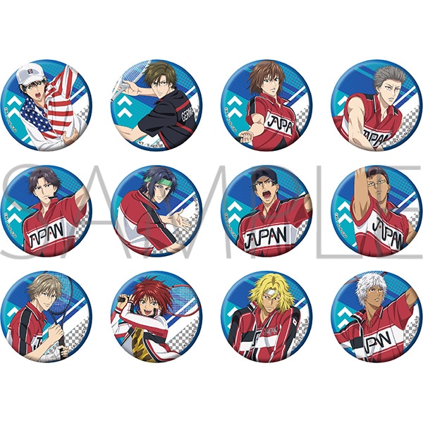 新テニスの王子様 キャラバッジコレクション: キャラグッズ