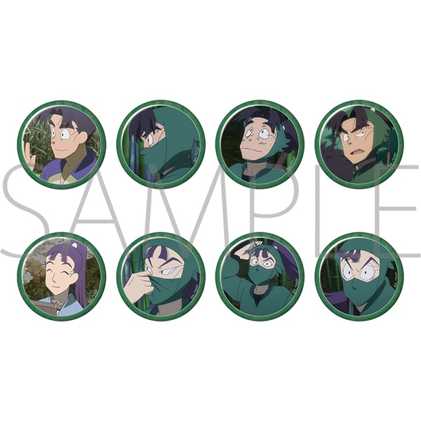 忍たま乱太立花仙蔵 缶バッジ キャラバッジ 軍師 劇場版 忍たま乱