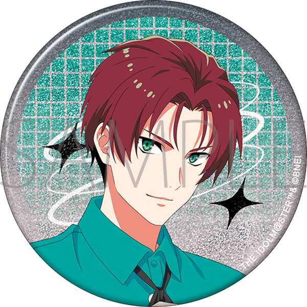 アイドルマスター SideM グリッター缶バッジ／眉見鋭心 サマー