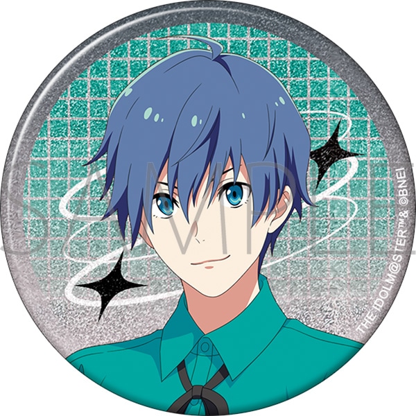 アイドルマスター SideM グリッター缶バッジ／天峰秀 サマーマーケット