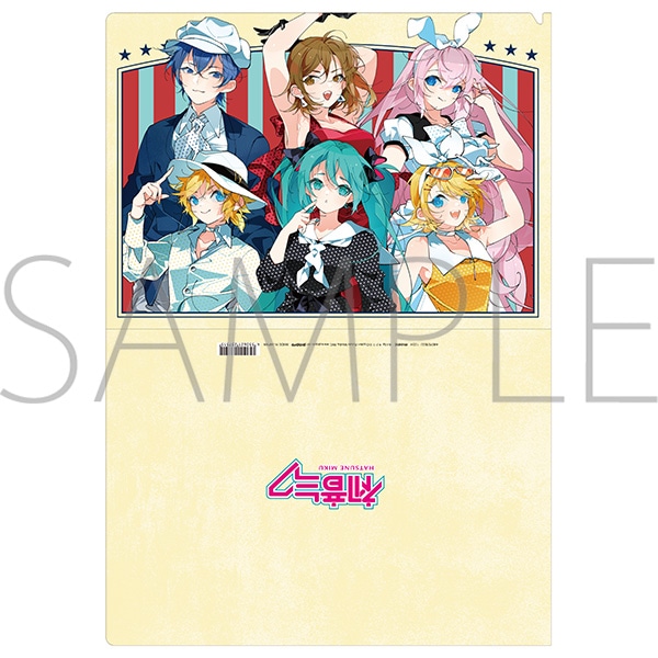 初音ミク アイスクリームパーティー ファイル セット 等身・SD グッズ