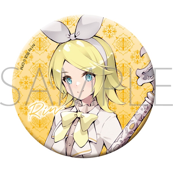 初音ミクシリーズ 缶バッジ 騎士 B 鏡音リン: キャラグッズ
