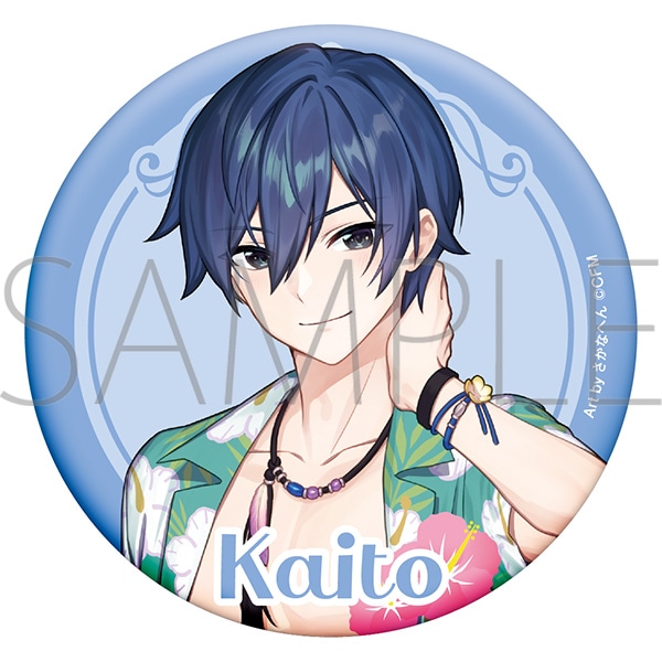 初音ミクシリーズ 缶バッジ／KAITO 水着: キャラグッズ｜ムービック