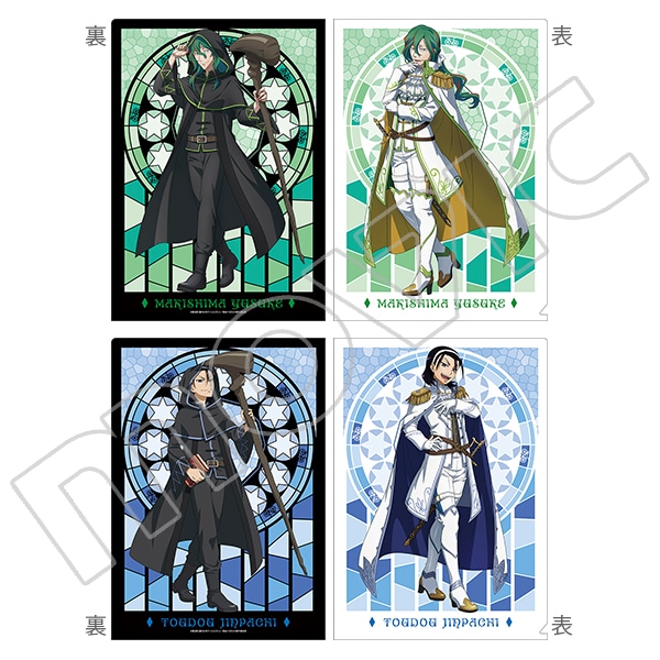 弱虫ペダル GLORY LINE クリアファイルセット 巻島&東堂 白の騎士&黒の