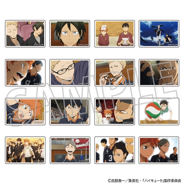 ハイキュー!! カスタムマグネットコレクション／烏野高校 2個入り 全16