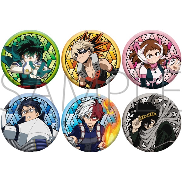 再販分】僕のヒーローアカデミア ステンドグラス風 トレーディング