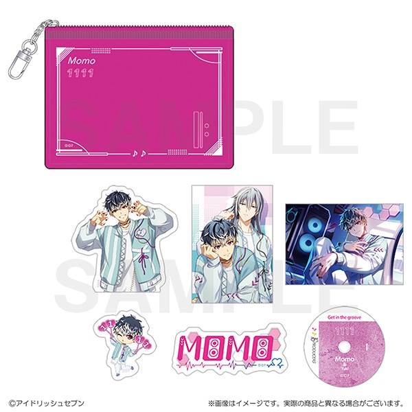 アイドリッシュセブン 16PRODUCERS クリアポーチ付きステッカーセット