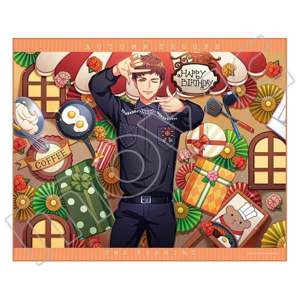 A3! バースデータオル 伏見臣: キャラグッズ｜ムービック（movic）