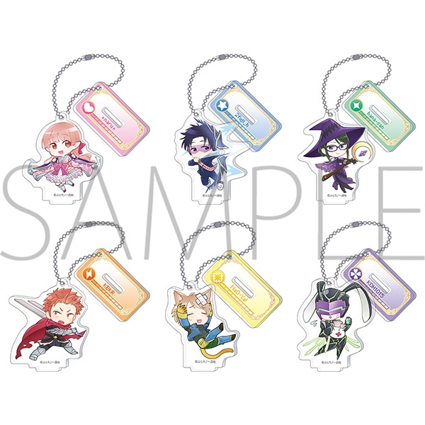 ヲタクに恋は難しい スタンド付きアクリルキーホルダーコレクション