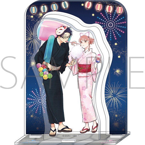 ヲタクに恋は難しい アクリルジオラマ A：成海＆宏嵩: キャラグッズ