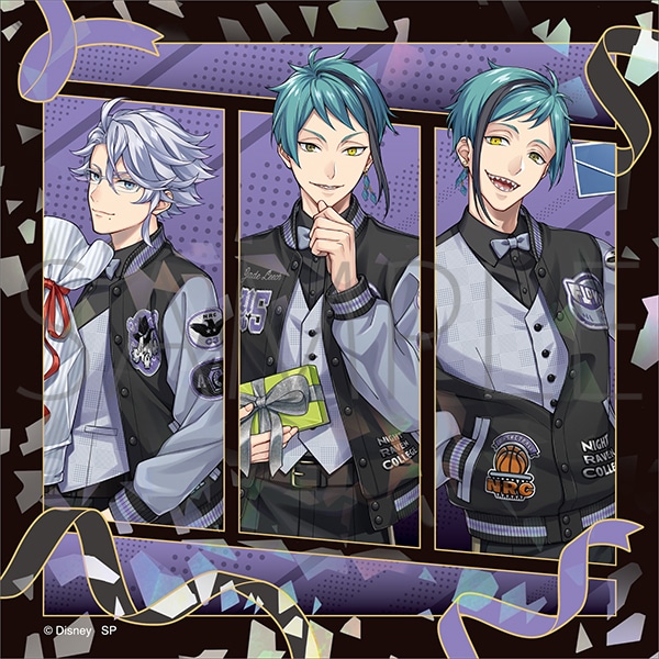 ディズニー ツイステッドワンダーランド ホログラムアクリルカード