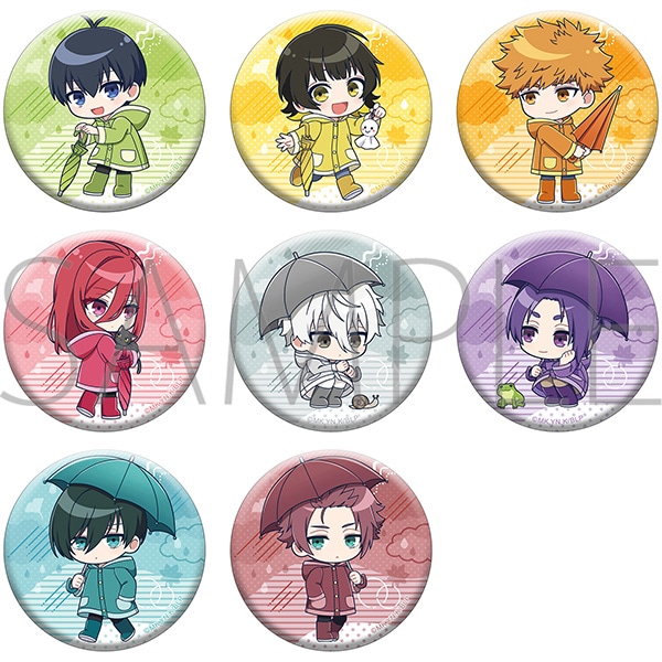 ブルーロック 秋雨 -autumn rain- トレーディング缶バッジ／vol.2 全8