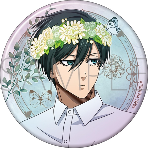 ブルーロック2期 ビッグホログラム缶バッジ／糸師 凛: キャラグッズ