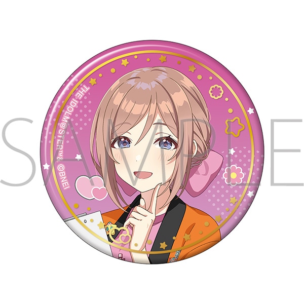 学園アイドルマスター 箔押し缶バッジ／姫崎莉波 初星文化祭フェア