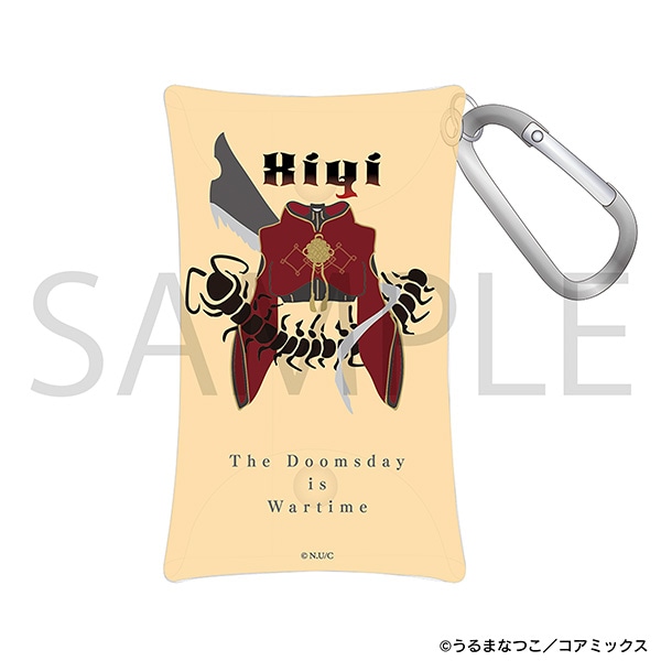 列強戦線 カラビナ付きクリアポーチ／灰蜥蜴: キャラグッズ