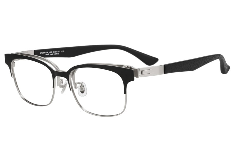 新構造のスクエア型FLIP UP(跳ね上げ式メガネ)（ZY252030-14F2