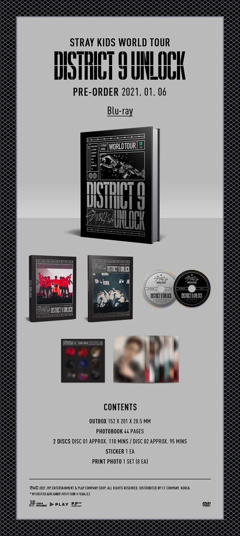 STRAY KIDS - DISTRICT 9 UNLOCK IN SEOUL DVD