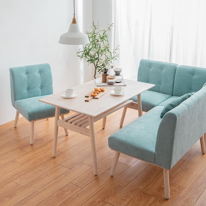 g11337]【単品】Hemel 1人掛けダイニングソファ ダイニングチェア