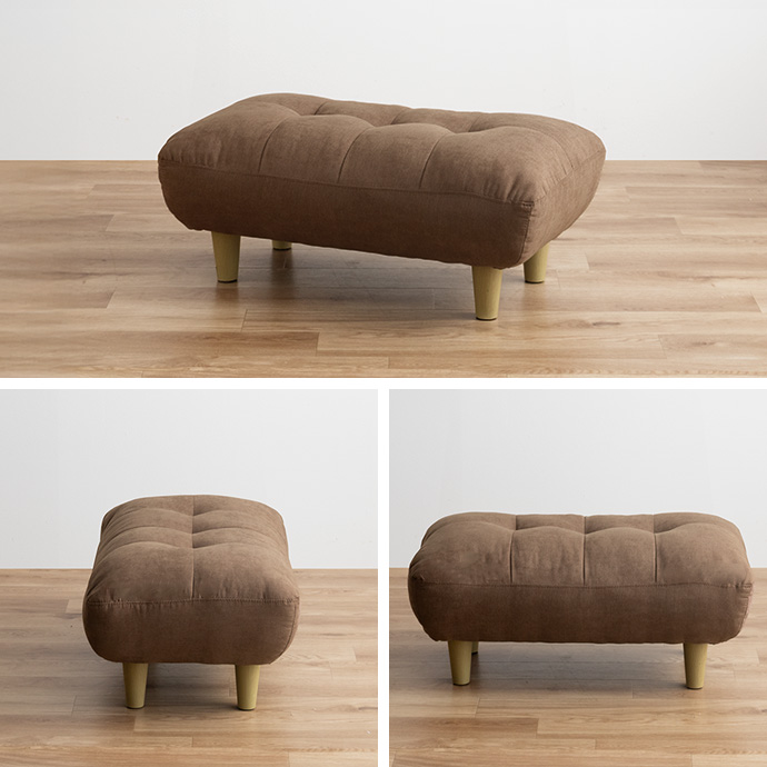 g118024]【2点セット】1人掛けソファ+オットマン 1人掛けソファー