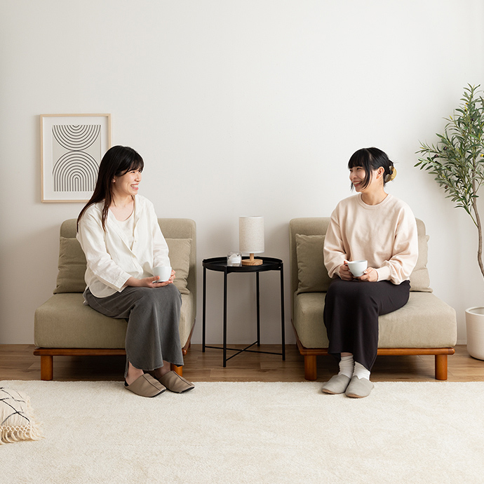 g135004]【単品】 Ivy ローソファ 1人掛けソファー | 家具・インテリア