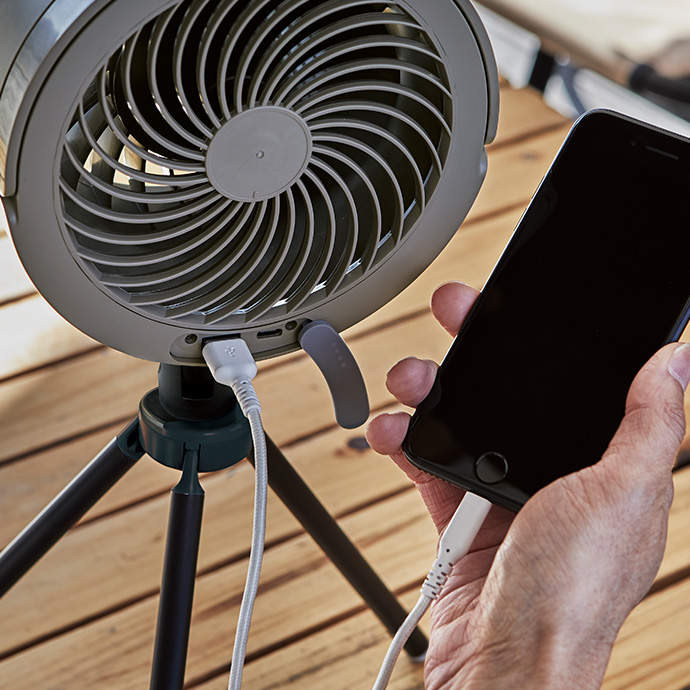 g37266]【幅21cm】Sotomo ポータブルサーキュレーター