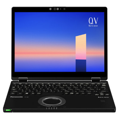 Let's note QV1 CF-QV1QFNCR ジェットブラック【Core i7(2.8GHz