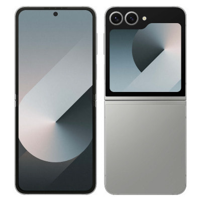 Galaxy Z Flip6 5G SIngle-SIM SM-F741Q シルバーシャドウ【RAM12GB