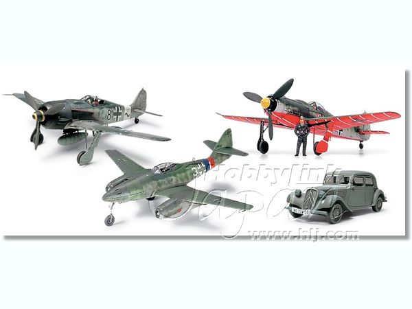 1/48 ドイツ迎撃戦闘機セット (ドイツ本土防空戦) | HLJ.co.jp