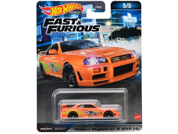 ホットウィール ワイルド・スピード - 日産 スカイライン GT-R (BNR34