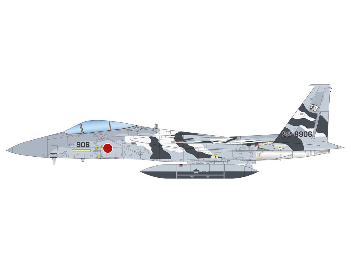 1/72 航空自衛隊 F-15Jイーグル アグレッサー 飛行教導隊 906号機