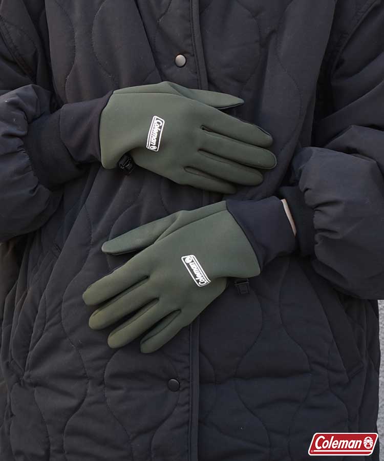 coleman防風ストレッチグローブ | Bleu Bleuet（ブルーブルーエ）公式通販
