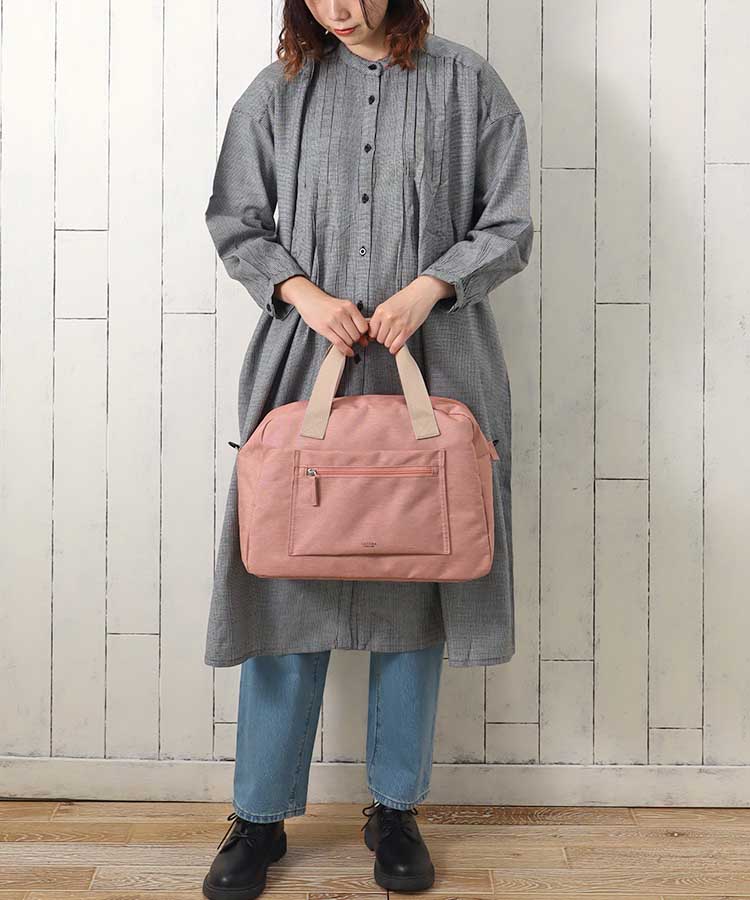 杢調ボストン バッグ BAG ボストン バッグ トート ショルダー 肩掛け