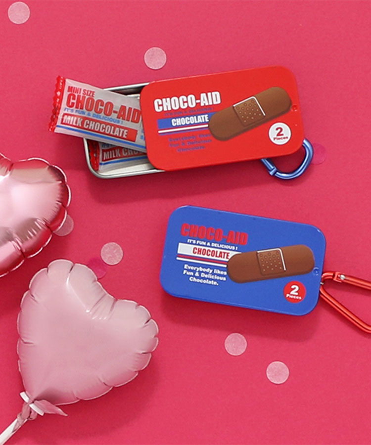 チョコエイド カラビナ付きミニミニティン | Bleu Bleuet（ブルー