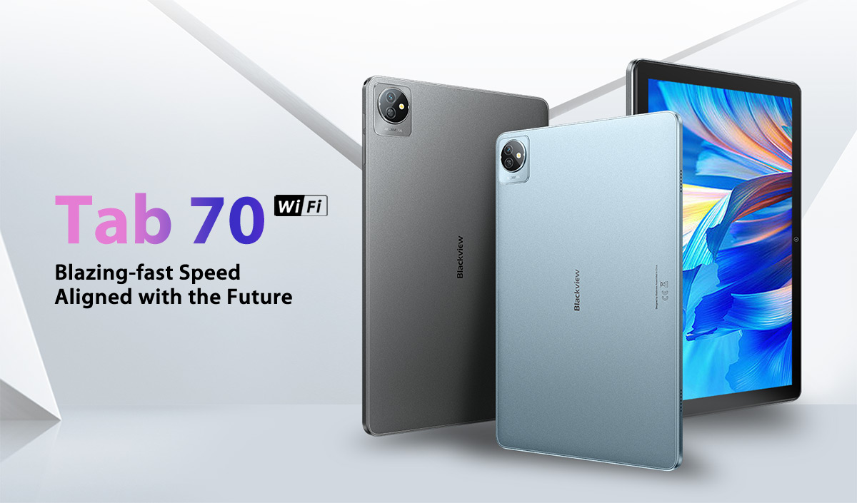 Blackview Tab 70 Wifi 4+64GB 6580mAh WiFi 6 Android タブレット