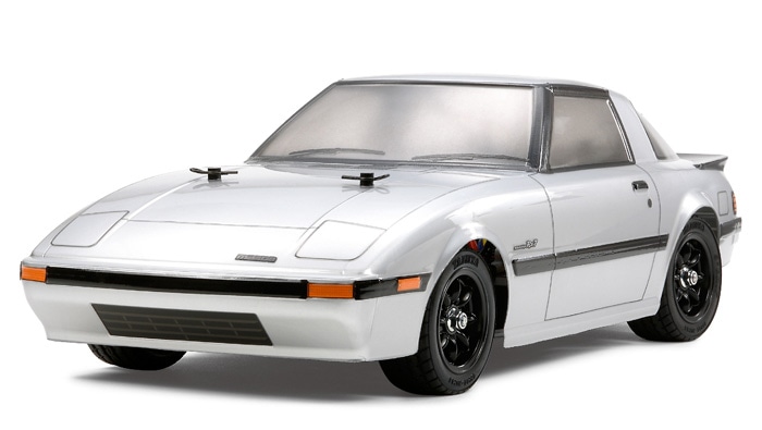タミヤ 電動RCカーシリーズ 1/10RC マツダ SAVANNA RX-7 (M-06シャーシ