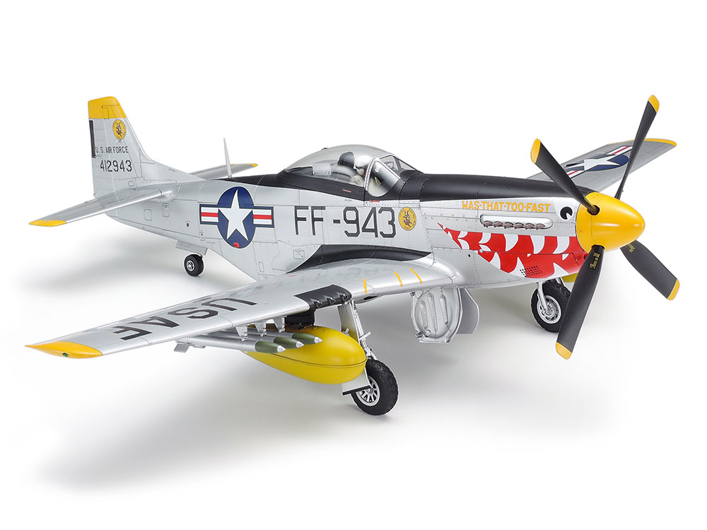 タミヤ 1/32 エアークラフトシリーズ ノースアメリカン F-51D