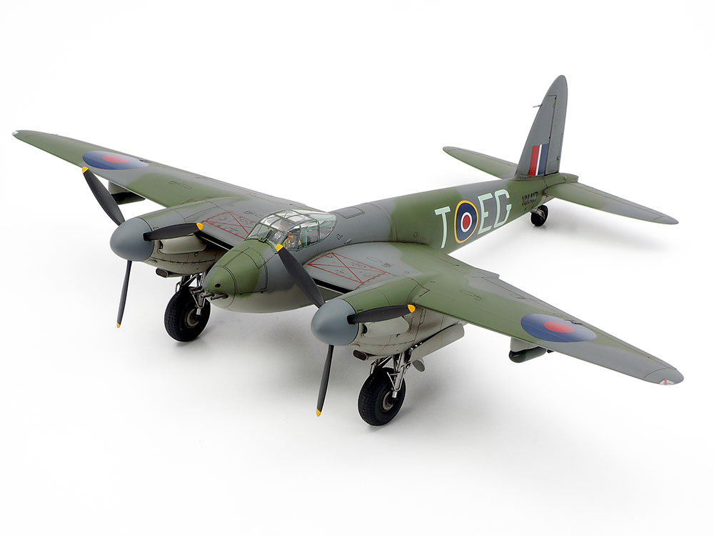 タミヤ 1/48 傑作機シリーズ デ・ハビランド モスキート FB Mk.VI/NF