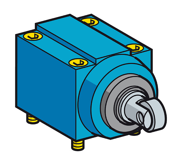 ZC2JE65 - Limit switch head, Limit switches XC Standard, ZC2J