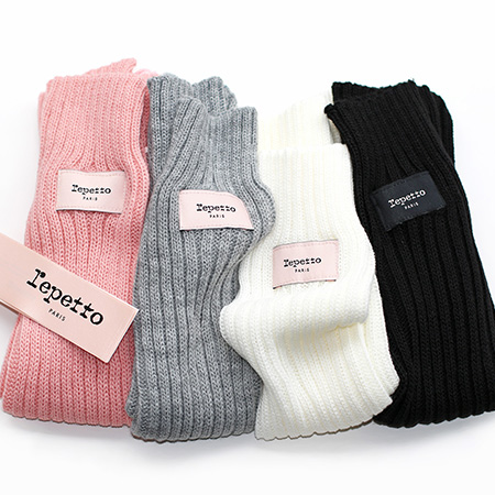 バレエ・ダンス用品のミルバ / A0201 ロゴレッグウォーマー