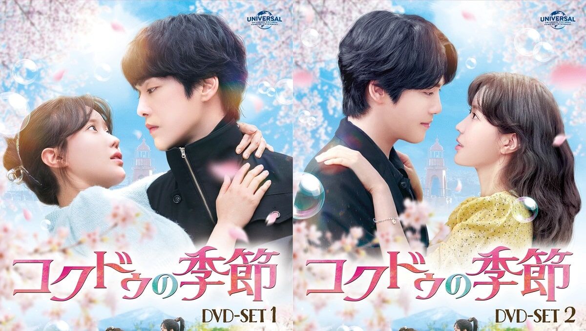 キム・ジョンヒョン×イム・スヒャン「コクドゥの季節」、DVDパッケージ