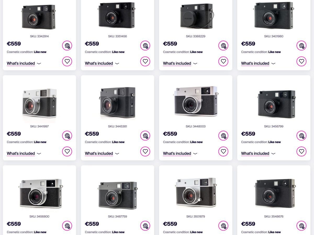 The Fujifilm X half isn't doing that great - Dan Pandrea