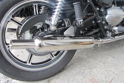 バイクのマフラーを製作,トライアンフ,ボンネビル,T100,大和ステンレス