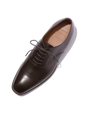 ストレートチップ/2E/レザーソール/ダークブラウン | Factelier