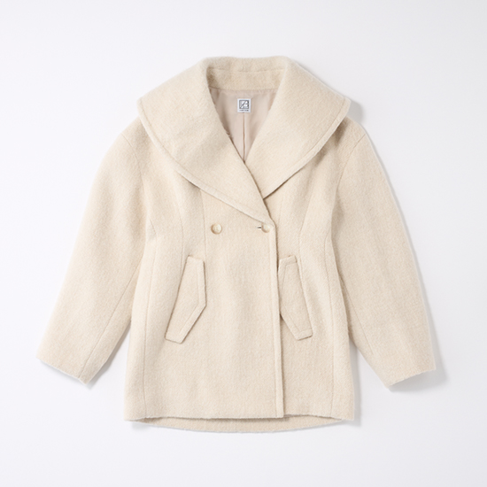 L'AUBE BLANC]ケープカラーミディコート | KOBUNSHA SELECT SHOP | [L