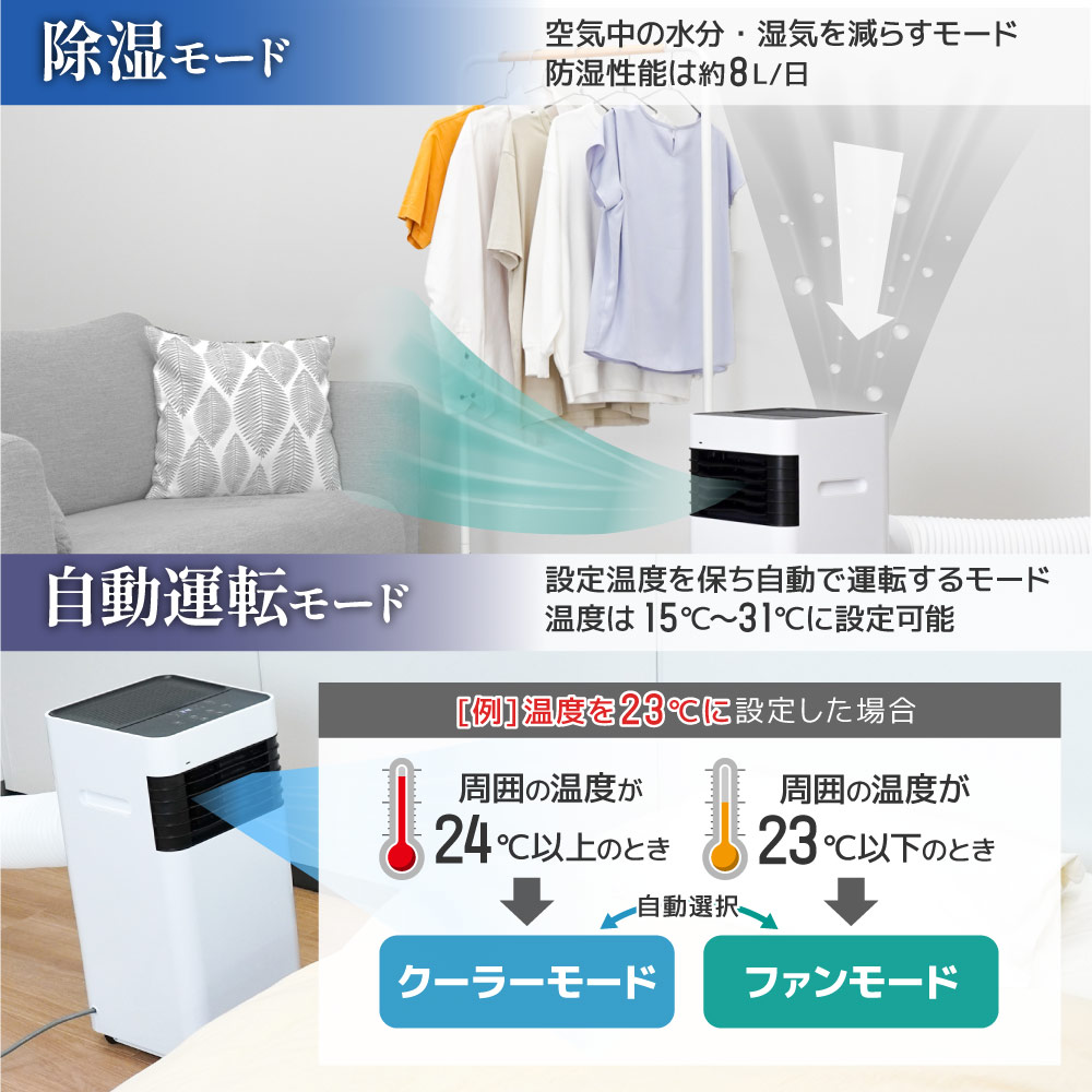 置き場所に困らない「スッキリサイズクーラー」 | 【公式】サンコー