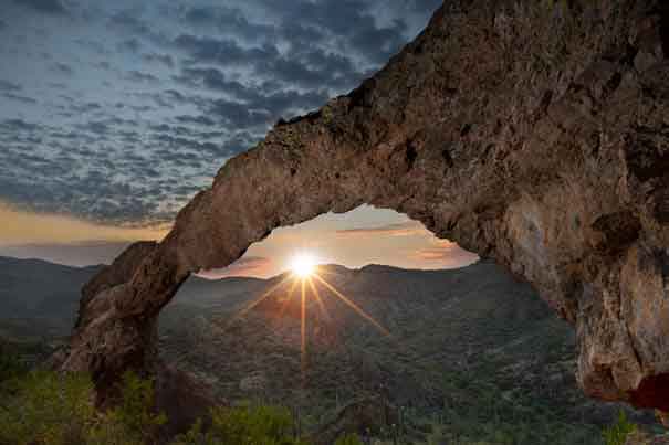 Photography of the Superstition Mts., Arizona